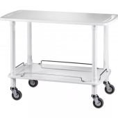 Carrello di servizio in legno Lucido nero Modello CLP2002 bianco / nero