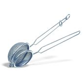 Colafritto a nido in acciaio inox Lunghezza manico cm 24 Dimensioni ø cm. A12/B10 Lunghezza totale cm 37 Modello 314-012