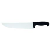 Coltello Bergamo Lama in acciaio inossidabile temperato AISI 420 Manico in gomma antiscivolo Lavabile in lavastoviglie Lama Cm 26 Modello CL1213