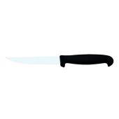 Coltello da bistecca Lama in acciaio inossidabile temperato AISI 420 Manico in gomma antiscivolo Lavabile in lavastoviglie Lama Cm 11 Modello CL1238