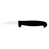 Coltello da verdura Lama in acciaio inossidabile temperato AISI 420 Manico in gomma antiscivolo Lavabile in lavastoviglie Lama Cm 7 Modello CL1235