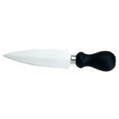 Coltello per formaggio Milano Lama in acciaio inossidabile temperato AISI 420 Manico in gomma antiscivolo Lavabile in lavastoviglie Lama Cm 14 Modello CL1222