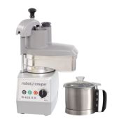 Combinato cutter e tagliaverdure due velocità Modello R402 V.V. Vasca in Acciaio Inox Potenza 1000W