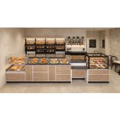 Arredamento completo Panetteria linea DOMINO