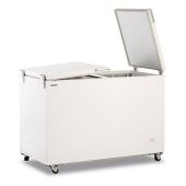 Congelatore statico a pozzetto con porta cieca con sistema flip-flop Modello FR400FLP