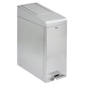 Contenitore di sacchetti igienici  MDL in acciaio inox  304 satinato  da 30 LT Modello BRINOX 789080