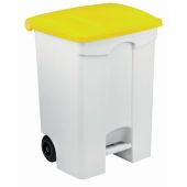 Contenitore mobile a pedale in POLIPROPILENE CONTITOP MOBILE 70 L MDL Colore GIALLO Modello 115576