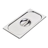 Coperchio per contenitori gastronorm 1/3 in acciaio inox Modello CO13000