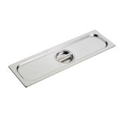 Coperchio per contenitori gastronorm 2/4 in acciaio inox Modello CO24000