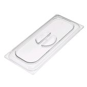 Coperchio in plexiglass per bacinelle da gelateria Dimensioni mm. L 265 x P 160 Modello GECPX2616