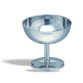 Coppa per gelato in aciaio Dimensioni  ø cm. 9,5 Modello BGCUP