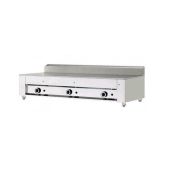 Cuocipiada a gas top PL Modello CP12 Piana in acciaio inox Capacità 12 piadine 
