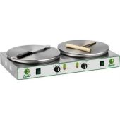 CREPIERA ELETTRICA Modello CRP2N Numero 2 Piani cottura Ø 350 mm ciascuno