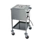 Carrello termico Modello CTS1757(1x1/1GN)Riscaldamento a secco (senza acqua)