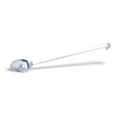 Cucchiaio forato in acciaio Lunghezza manico cm 37 Lunghezza totale cm 44 Modello 304-037