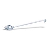 Cucchiaio unipezzo in acciaio Lunghezza manico cm 37 Lunghezza totale cm 44 Modello 303-037