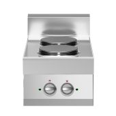 Cucina elettrica 2 piastre tonde MDLR Modello F7040PCET
