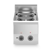 Cucina elettrica 2 piastre potenziate MDLR Modello F6030PCET