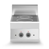 Cucina elettrica a infrarossi 2 zone cottura MDLR Modello F6540PVET