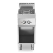 Cucina elettrica a infrarossi 2 zone MDLR Armadio aperto Modello F7040PVEA