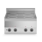 Cucina elettrica a infrarossi 4 zone di cottura MDLR Modello F6060PVET