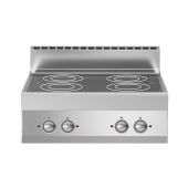 Cucina elettrica a infrarossi 4 zone MDLR Modello F7080PVET
