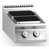 Cucina elettrica MDLR 2 piastre quadre Modello CL9040PCEST