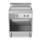 Cucina tuttapiastra elettrica 4 zone MDLR Armadio aperto Modello F7080TPEA