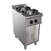 Cucina a gas due Fuochi CI Modello RisCu011 Potenza Gas 12 kW
