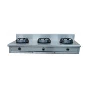 Cucina wok CI N.3 fuochi Potenza bruciatori a scelta Modello RisCu038
