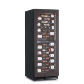 Cantina per vino ventilata doppia zona di temperatura Modello CW160G2TB per 104 bottiglie da 0,75 lt