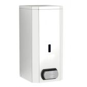 Dispenser di sapone liquido MDC in Acciaio Inox Lucido ad azionamento manuale antivandalico Modello DJ0031C