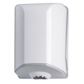 Distributore di carta a srotolamento centrale  bianco MDL - Modello WAVE  908024