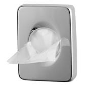 Dispenser di sacchetti igienici in plastica MDL Acciaio inox 304 brillante o satinato , Modello BRINOX 130006