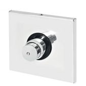 Rubinetto doccia temporizzato completo di scatola ad incasso in AISI 304 ,   tempo di erogazione 15 ± 25 , non regolabile MNL Modello ARES012