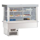 Drop in e mobile da incasso refrigerato chiuso con antine scorrevoli Modello STYLE VASCA VFS