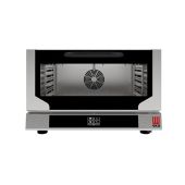 Forno elettrico digitale a convezione con vapore diretto per panetteria e pasticceria Modello EKF364NTUD Capacità n.3 teglie/griglie cm 60 x 40 Potenza Kw 3,7 Apertura a ribalta