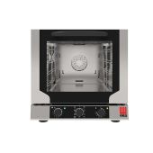 Forno elettrico multifunzione a convezione per gastronomia, panetteria e pasticceria Modello EKF423NM Capacità 4 teglie cm 42,9x 34,5 Potenza Kw 2,6 Apertura a ribalta
