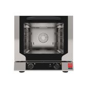 Forno elettrico a convezione ventilato con umidificazione Modello EKF423NUP Capacità N° 4 teglie (429x345 mm) Potenza Kw 2,8 Apertura a ribalta