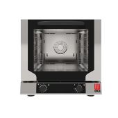 Forno elettrico a convezione per panetteria e pasticceria Modello EKF423N Capacità 4 teglie cm 42,9x 34,5 Potenza Kw 2,8 Apertura a ribalta