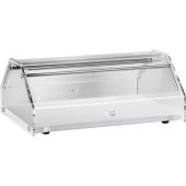 Espositore/Vetrina da banco neutra porta Brioches Modello VL4749B Ante apribili su 2 lati