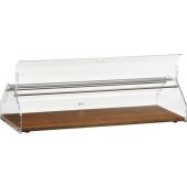 Espositore/Vetrina neutra da banco porta Brioches Modello VL4749 Ante apribili su 2 lati