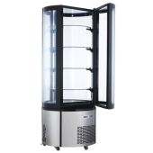 Espositore Refrigerato Modello ARC400RC N.4 ripiani in vetro regolabili Refrigerazione ventilata