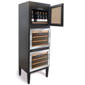 Vetrina Refrigerata per Vino Modello VINITY3V Tre Temperature Refrigerazione Statica