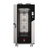 Forno a gas a convezione combinato con comandi TOUCH CONTROL con vapore diretto Modello MKF1664GTS Capacità n.16 teglie cm 60x40 Potenza Termica Kw 30 Potenza Elettrica Kw 1,2