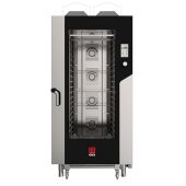 Forno a gas combinato a convezione Modello MKF2011GTS Vapore con comandi TOUCH CONTROL con vapore diretto Capacità n.20 teglie/griglie GN 1/1 Potenza termica Kw 30 Potenza elettrica 1,2