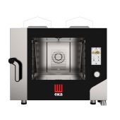 Forno a gas combinato convezione vapore  con TOUCH CONTROL Modello MKF464GTS Capacità: N° 4 teglie (600x400 mm) Potenza elettrica Kw 0,30 Capacità termica nominale Kw 9 