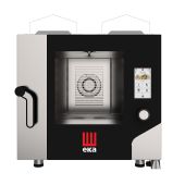 Forno a gas combinato convezione vapore con TOUCH CONTROL Modello MKF511GTS Capacità: N° 5 teglie 1/1 G Potenza elettrica Kw 0,30 Capacità termica nominale Kw 9