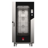 Forno elettrico a convezione combinato con comandi TOUCH CONTROL Modello MKF2011TS Vapore diretto Capacità n.20 teglie/griglie GN 1/1 Potenza Kw 31