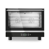 Forno elettrico a convezione con grill ed umidificatore MDLR per gastronomia Apertura a ribalta Modello GERU411SP